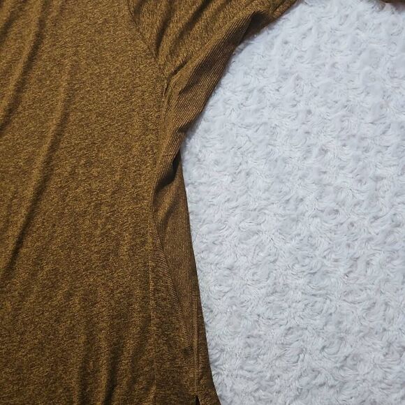 Athleta Uptempo II Hoodie Sweatshirt Mahogany Heather Plus Size 3X - Picture 11 of 11